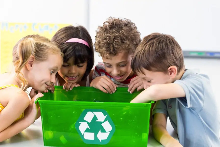 Encouraging children to recycle