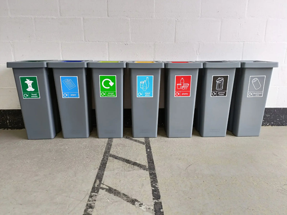Colour Coded Recycling Bin