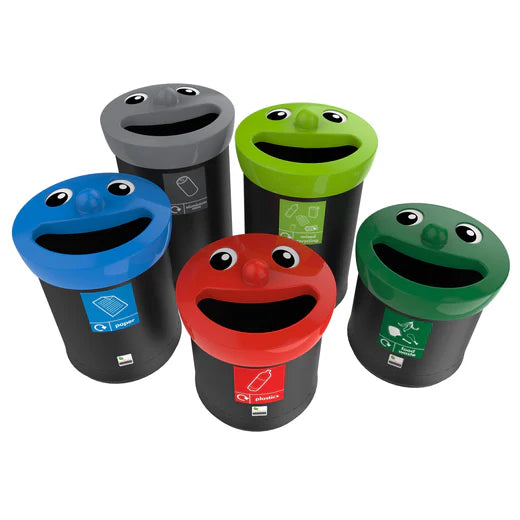 Looking for a fresh looking playground? Playground Recycling Bins!