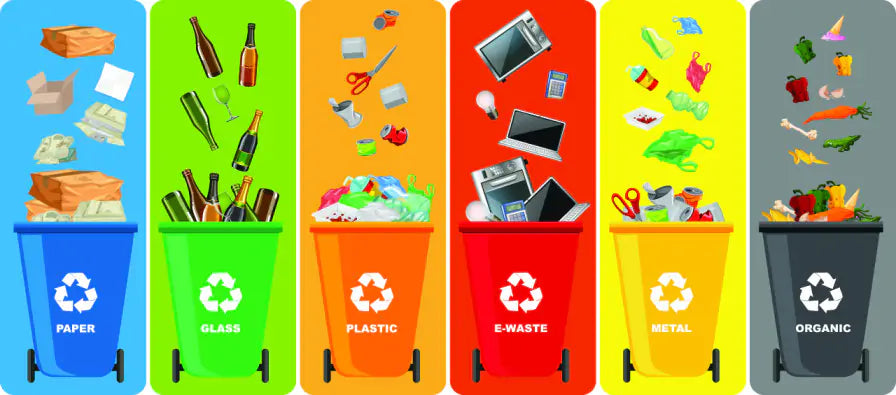 Recycling Bin Colours