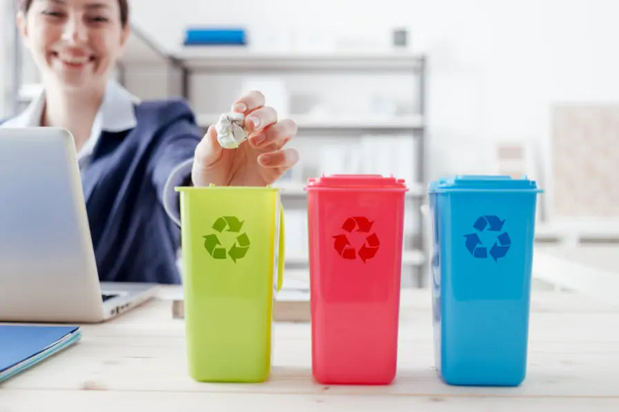 Dear Recycling Bins: Sustainable Workplace Aspirations