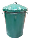 Galvanised Trash Can Available in 5 Colours - 90 Litre