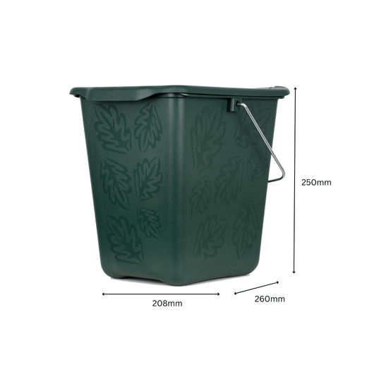 Floral Design Food Waste Caddy - 7L