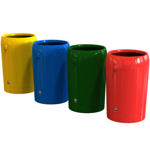 Metro Round Open Top Litter Bin - 85 Litre