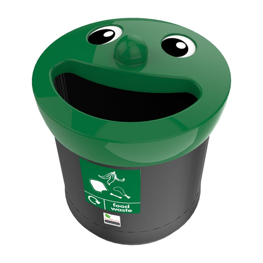 Smiley Face Recycling Bin - 3 Sizes