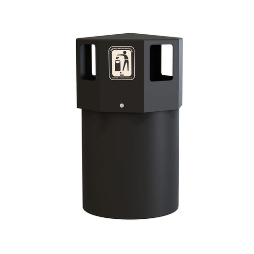 Octaplus Maxi Hooded Litter Bin Available in 18 Colours - 130 Litre