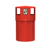 Octaplus Maxi Hooded Litter Bin Available in 18 Colours - 130 Litre