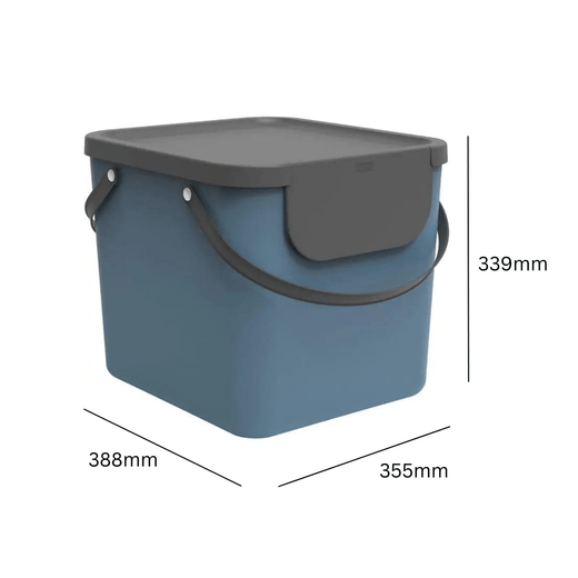 Square Stackable 40 Litre Container - Available in 5 Colours