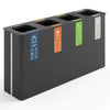 Trinity Quad Recycling Bin - 4 x 90 Litre