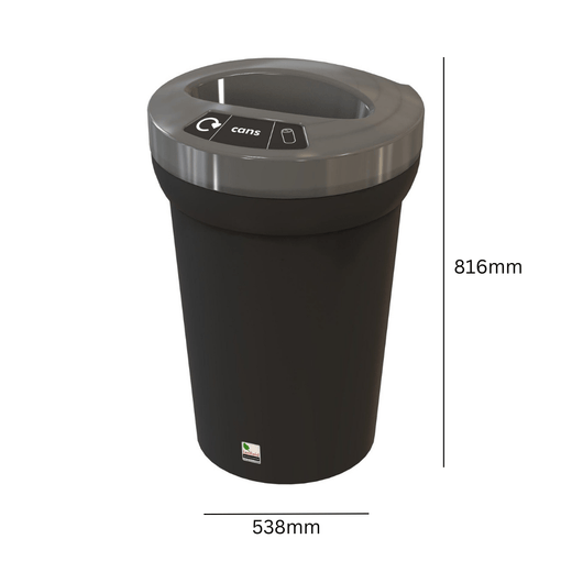 Arena Envirobin Stacking Recycling Bin 95 Litres