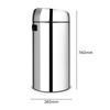 Brabantia 2 Compartment Recycling Bin - 2 x 20 Litre