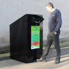 Wheelie Bin Cover with Pedal - 3 Sizes Available