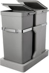 Eko Installation Incabinet Bin - 20 + 15 Litre