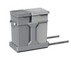 Eko Installation Incabinet Bin - 20 + 15 Litre