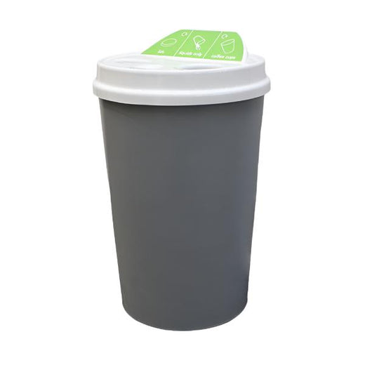 Eco 3 Compartment Cup Collecter - 100 Litre