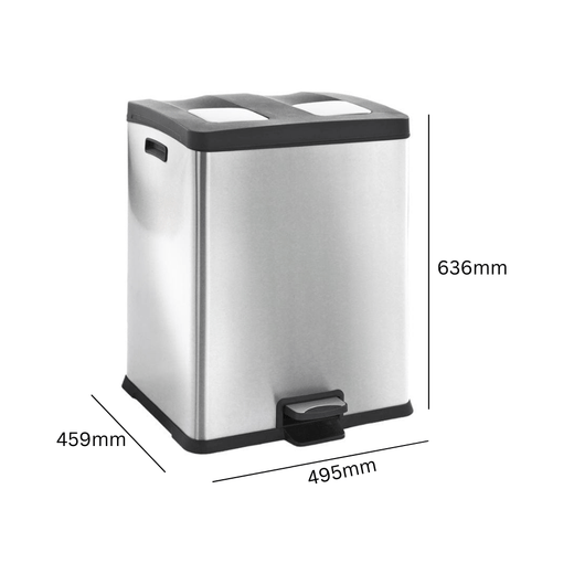 Eko Rejoice 2x30 litre recycling bin