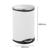 Eko Shell Recycling Bin 2x22 LITRES