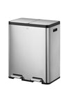 EcoCasa Foot Pedal 2x30 Litre Recycling Bin