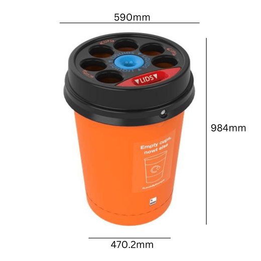 Grande Envirocup with Liquids Reservoir - 120 Litre