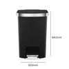 Eko Hana 2 Compartment Recycling Bin - 2 x 25 Litre