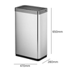 Eko Mirage X Sensor Recycling Bin - 2 x 20 Litre