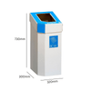 MyBin Set of 5 Cardboard Bins with Your Choice of Lids - 60 Litre