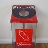 Novelty Panther Plastics Recycling Bin - 60 Litre