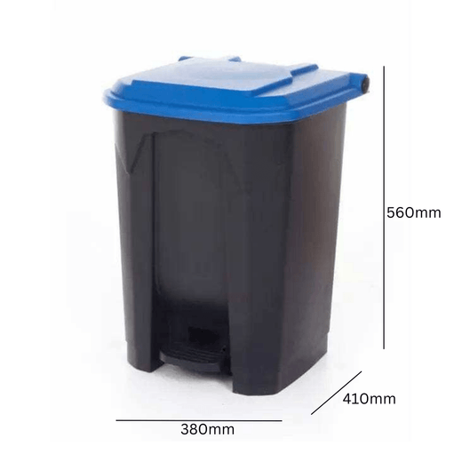 Pedal Bins with Coloured Lids 50 Litres