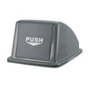 Large Plastic Push Lid Bin - 60 Litre