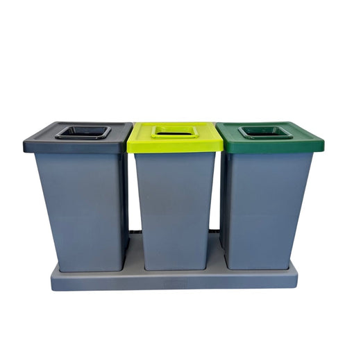 Triple Internal Recycling Station - 3 x 50 Litre