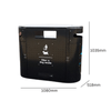 Outdoor Pod Triple Recycling Bin - 282 Litre