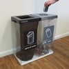 Double Box Cycle Indoor Recycling Bins - 120 and 160 Litre Available