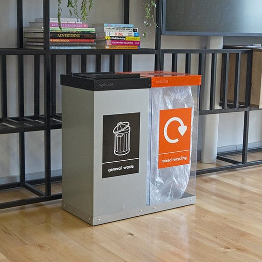 Double Box Cycle Indoor Recycling Bins - 120 and 160 Litre Available