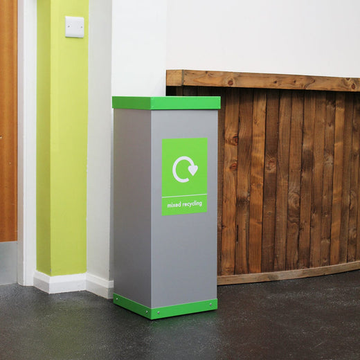 Single Box Cycle Recycling Bin - 60 and 80 Litre Available