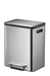 EcoCasa Dual Compartment Recycling Bin - 2x15 Litre