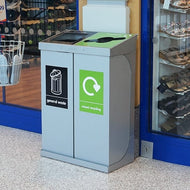 C-Bin Double Recycling Bin - 120 & 160 Litre Available