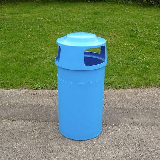 Circular Polyethylene Recycling Bin - 84 Litre