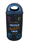 90 Litre Blackboard Style Recycling Bin