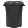 Coloured Outdoor Plastic Dustbin 110 Litres