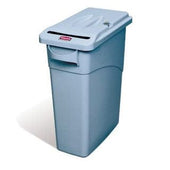 Slim Jim Confidential Paper Bin with Lock 60 Litres