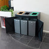 Console Recycling Station - 240 Litre