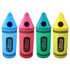 Set of 4 Colourful Crayon Bins - Available in 2 Sizes