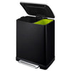 Eko E-Cube Foot Pedal 10+9 Litres Recycling Bin