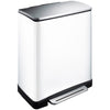 Eko E-Cube Foot Pedal 28+18 Litres Recycling bin