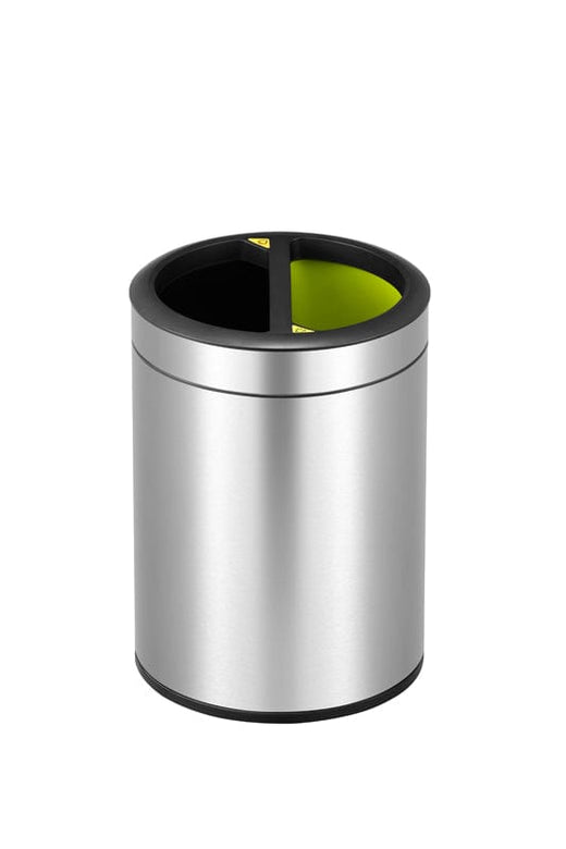 Eko Round Open Top 2x5 Litre Recycling Bin