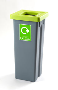 Freestanding Colour Coded Recycling Bin Available in 3 Sizes