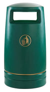 Hooded Outdoor Waste Container 100 Litres