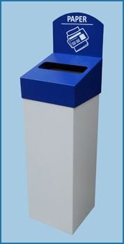 Metro Recycling Bin - 80 Litre