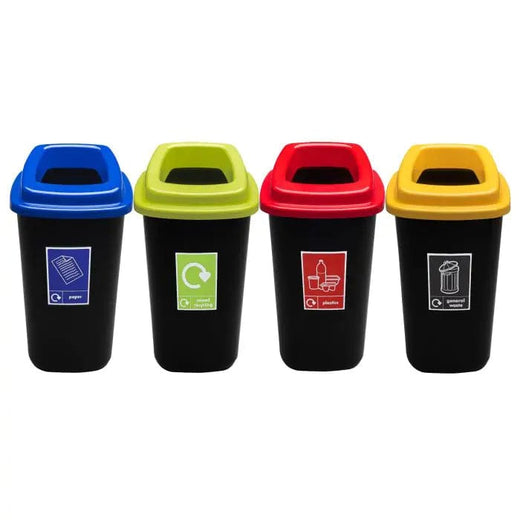 Durable Open Top Recycling Bin - 45 Litre