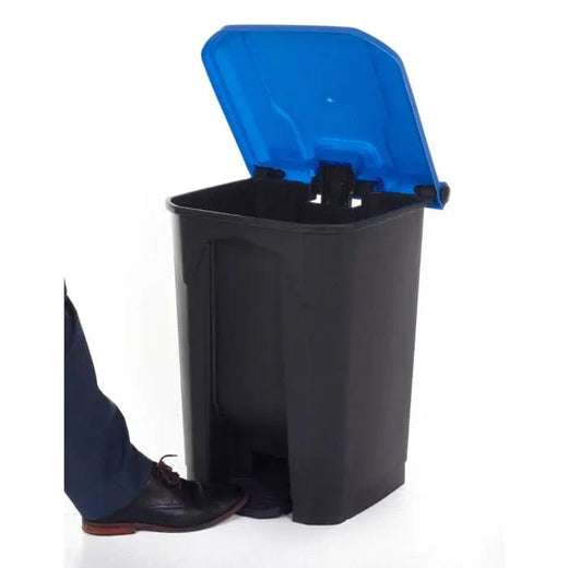 Pedal Bins with Coloured Lids 50 Litres